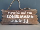 houten hanger bonus mama