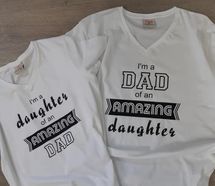 T-shirt vader & zoon/dochter